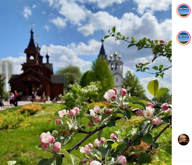 Фото дня: в ландшафтном парке расцвели яблони