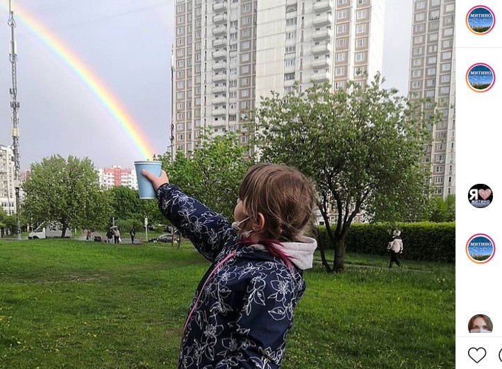 Фото дня: десертная радуга